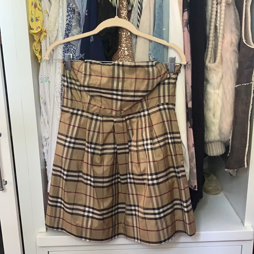 Molly B. Burberry pattern top